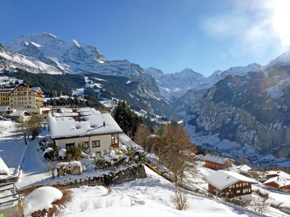 Apartment Helene Apt- Hella By Interhome Wengen Extérieur photo